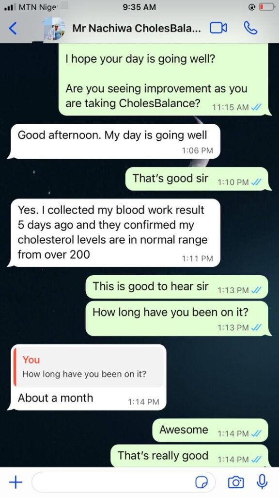 cholesbalance